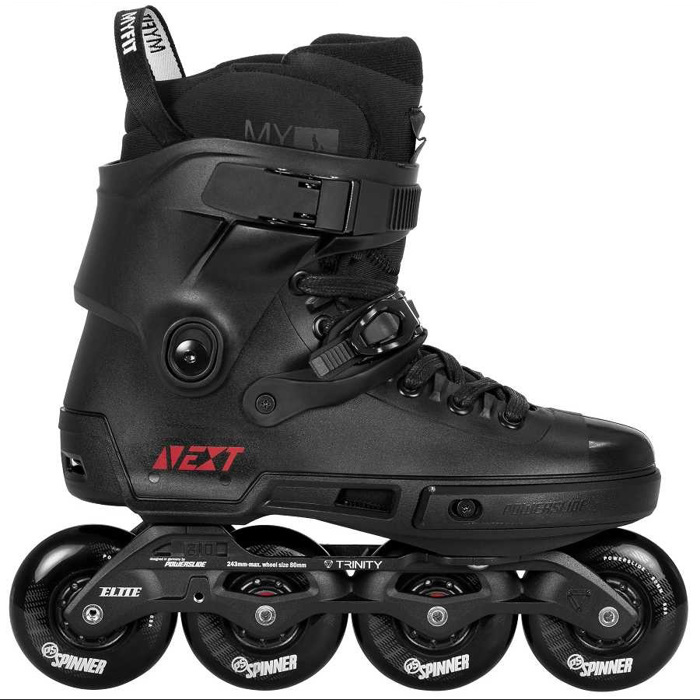POWERSLIDE Next Core Black 80 In-line Skates POWERSLIDE Next Core Black 80 Patinia